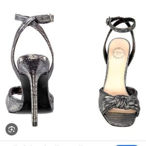 I Miller Elegant Black Strappy Heels